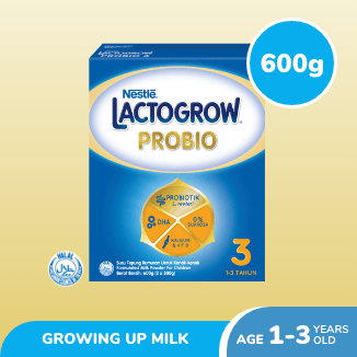 nestle lactogrow probio 3 600g