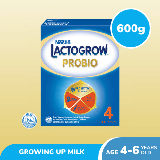 nestle lactogrow probio 4 600g