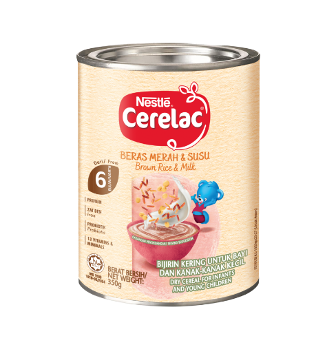 cereal infant brown rice milk