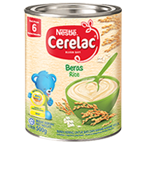 Brand page overview cerelac rice