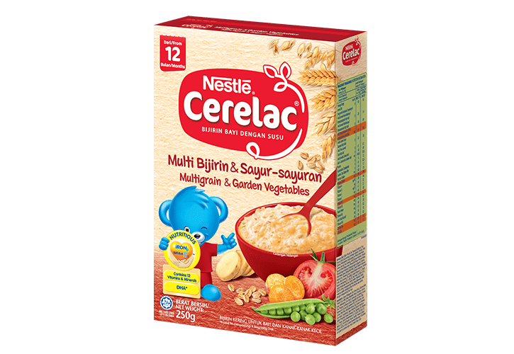 Product cerelac infant cereal multigrain & garden vegetables