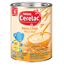 Brand page overview cerelac rice & soya