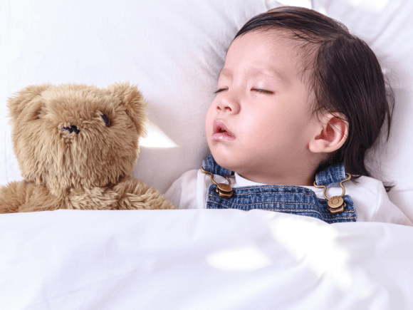 Help your child sleep with a regular bedtime routine