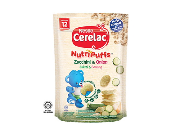 CERELAC® NutriPuffs® Zucchini & Onion