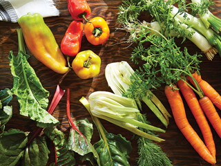 Vegetables as part of food for the third trimester