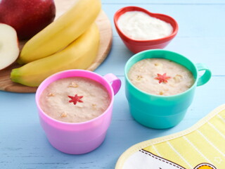 Cerelac Recipe Banana & Apple Yogurt Smoothie