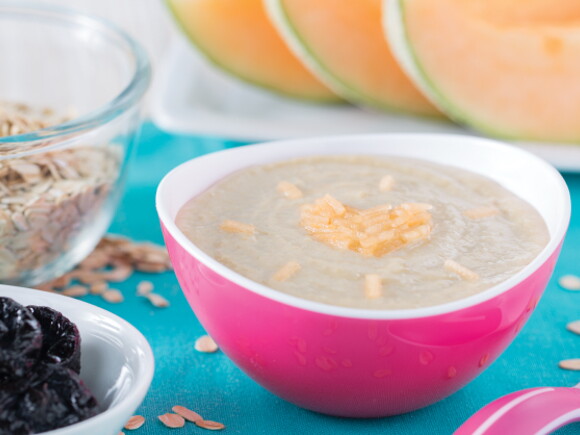 Rock Melon With Oats, Wheat Prunes Cereal