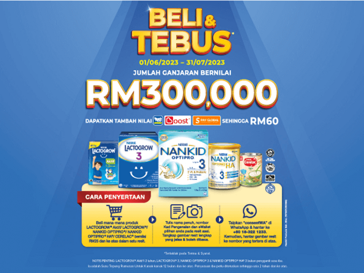 Beli & Tebus Campaign Banner Beli & Tebus Campaign Banner
