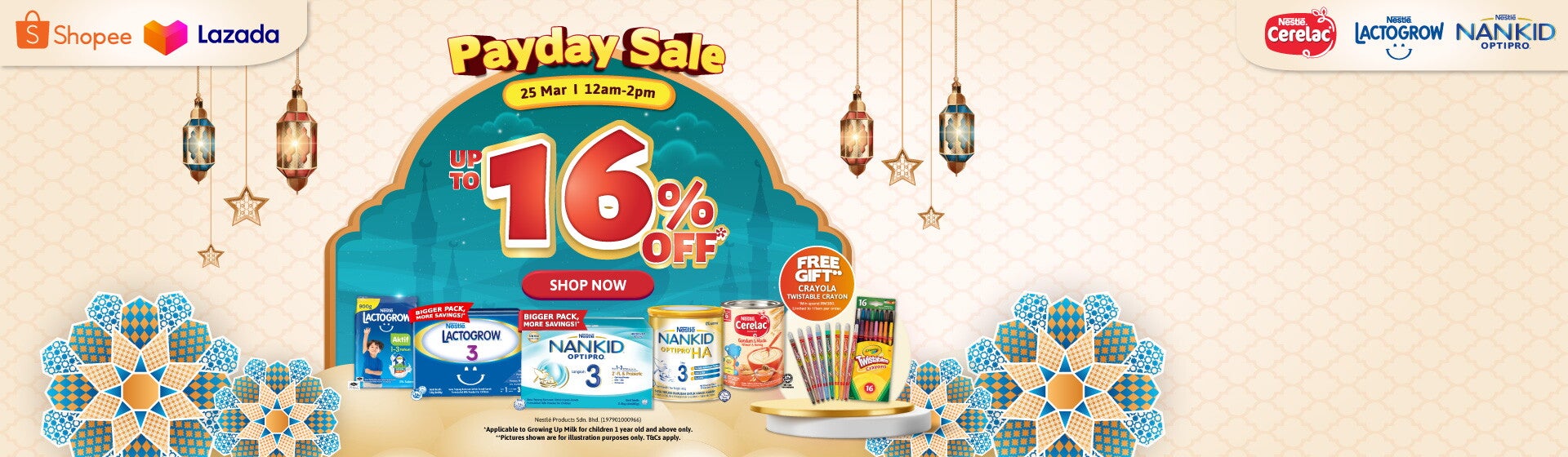 Payday Sale 25 Mar