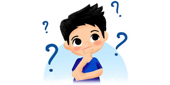 thinking kid thinking kid